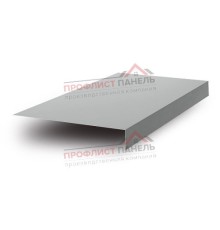 Планка карнизного свеса 200х30х2000-0,5 Norman RAL9006
