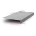 Планка карнизного свеса 200х30х2000-0,5 Norman RAL9006