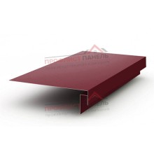 Планка карнизного свеса сложная 250х50х2000-0,5 Norman RAL3005