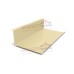 Планка примыкания нижняя 250х122х2000-0,5 Norman RAL1014