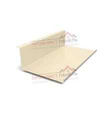 Планка примыкания нижняя 250х122х2000-0,5 Norman RAL1015