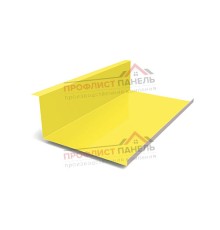 Планка примыкания нижняя 250х122х2000-0,5 Norman RAL1018