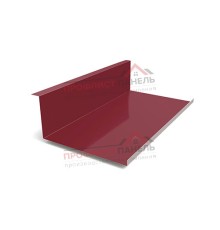 Планка примыкания нижняя 250х122х2000-0,5 Norman RAL3005