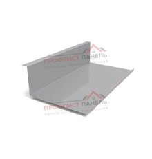 Планка примыкания нижняя 250х122х2000-0,5 Norman RAL7004