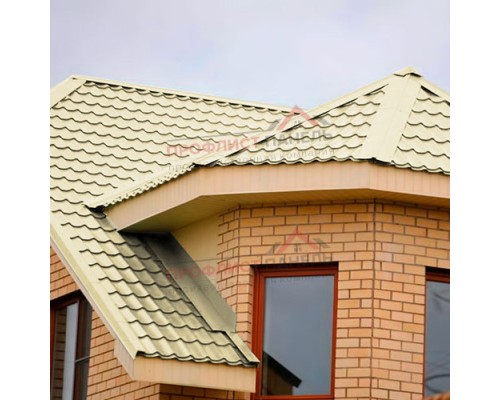 Планка примыкания верхняя 250х147х2000-0,5 Norman RAL1014