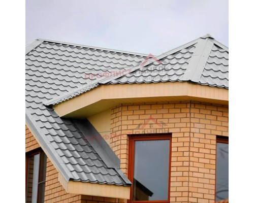 Планка примыкания верхняя 250х147х2000-0,5 Norman RAL7004