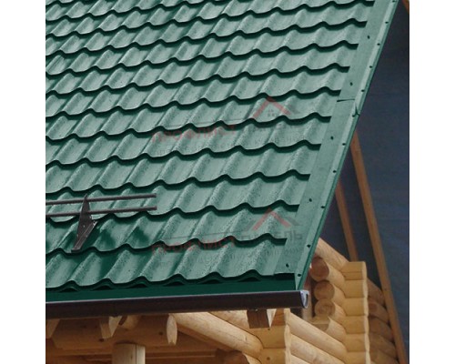 Планка торцевая 95х120х2000-0,5 Norman RAL6005