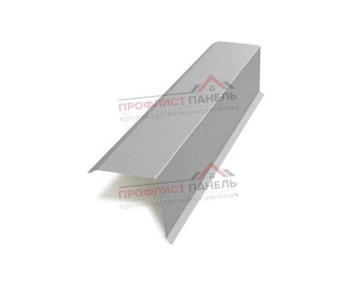 Планка торцевая 95х120х2000-0,5 Norman RAL9006 Планка торцевая 95х120х2000-0,5 Norman RAL9006