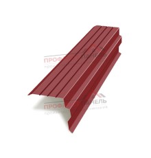 Планка торцевая 90х115х2000-0,5 Norman RAL3011