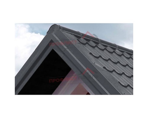 Планка торцевая 90х115х2000-0,5 Norman RAL7024