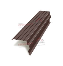 Планка торцевая 90х115х2000-0,5 Norman RAL8017