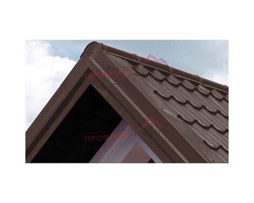 Планка торцевая 90х115х2000-0,5 Norman RAL8017 Планка торцевая 90х115х2000-0,5 Norman RAL8017