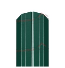 Евроштакетник М - образный, 100 мм, ПЭ, толщина 0,45 мм