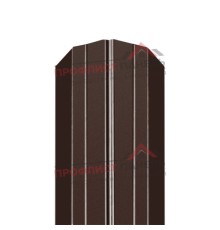 Евроштакетник М - образный, 101 мм, ПЭ, толщина 0,35 мм