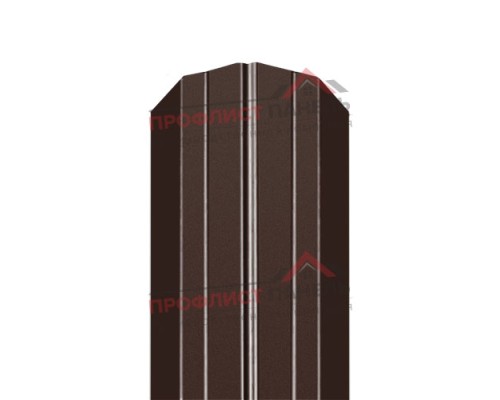 Евроштакетник М - образный, 101 мм, двухсторонний, ПЭ, толщина - 0,5 мм Евроштакетник М - образный, 101 мм, двухсторонний, ПЭ, толщина - 0,5 мм