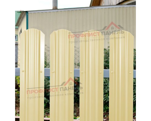 Штакетник металлический LIGHT-O 16,5х99-0.4 Полиэстер RAL1014