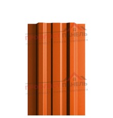 Штакетник металлический LIGHT-T 16,5х99-0.45 Полиэстер RAL2004
