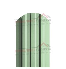 Штакетник металлический LIGHT-O 16,5х99-0.5 Norman RAL6019