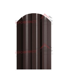 Штакетник металлический LIGHT-O 16,5х99-0.5 Viking E RAL8017