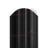 Штакетник металлический GOOD-O 16,5х118-0.5 Viking E RAL9005