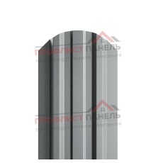 Штакетник металлический LIGHT-O 16,5х99-0.45 Полиэстер RAL9006