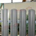 Штакетник металлический LIGHT-O 16,5х99-0.45 Полиэстер RAL9006