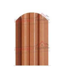 Штакетник металлический LIGHT-O 16,5х99-0.5 PURMAN Argillite