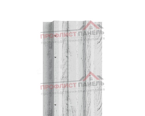 Штакетник металлический LIGHT-T 16,5х99-0.5 ECOSTEEL _MA Беленый Дуб