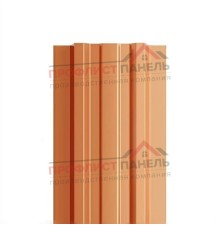 Штакетник металлический LIGHT-T 16,5х99-0.5 AGNETA Copper/Copper