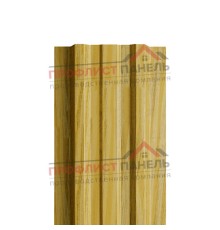 Штакетник металлический LIGHT-T 16,5х99-0.5 ECOSTEEL _T ЗолотойДуб