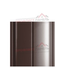 Штакетник металлический EVO-T 19х126-0.5 PURMAN RAL8017