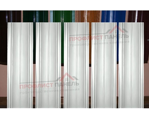 Штакетник металлический EVO-T 19х126-0.4 Полиэстер RAL9003