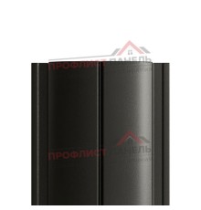 Штакетник металлический EVO-T 19х126-0.5 PURMAN RAL9005