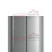 Штакетник металлический EVO-T 19х126-0.5 Norman RAL9006