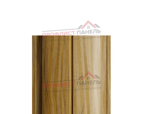 Штакетник металлический EVO-T 19х126-0.5 ECOSTEEL _T ЗолотойДуб