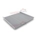 Фальц двойной стоячий Line 0,5 Satin с пленкой RAL 9006.