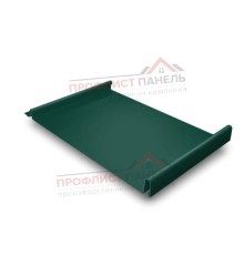 Кликфальц 0,5 Satin с пленкой на замках RAL 6005 зеленый мох