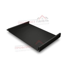 Кликфальц 0,45 Drap с пленкой на замках RAL 9005 черный