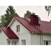 Кликфальц Line 0,5 Satin с пленкой на замках RAL 3005 красное вино