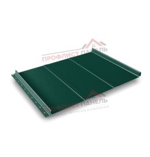 Кликфальц Line 0,45 PE с пленкой на замках RAL 6005 зеленый мох