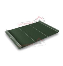 Кликфальц Line 0,5 Velur20 с пленкой на замках RAL 6020 хромовая зелень