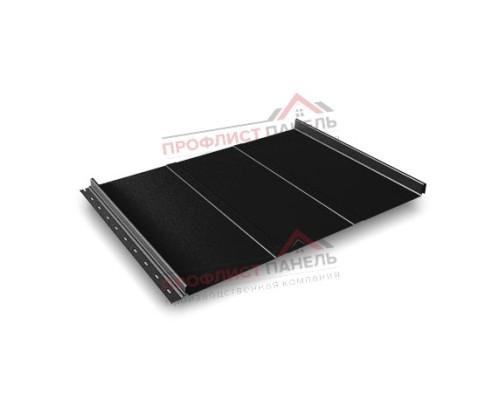 Кликфальц Line 0,45 Drap с пленкой на замках RAL 9005 черный Кликфальц Line 0,45 Drap с пленкой на замках RAL 9005 черный