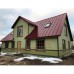 Кликфальц Pro 0,45 Drap с пленкой на замках RAL 3005 красное вино