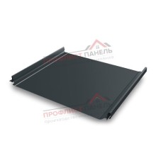 Кликфальц Pro 0,5 Velur20 с пленкой на замках RAL 7016 антрацитово-серый