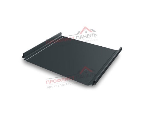 Кликфальц Pro 0,5 Velur20 с пленкой на замках RAL 7016 антрацитово-серый