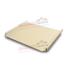 Кликфальц Pro Gofr 0,5 Satin с пленкой на замках RAL 1015 светлая слоновая кость