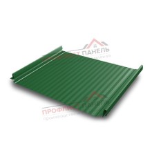 Кликфальц Pro Gofr 0,45 PE с пленкой на замках RAL 6002 лиственно-зеленый