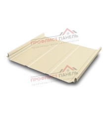 Кликфальц Pro Line 0,5 Satin с пленкой на замках RAL 1015 светлая слоновая кость