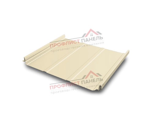 Кликфальц Pro Line 0,5 Satin с пленкой на замках RAL 1015 светлая слоновая кость