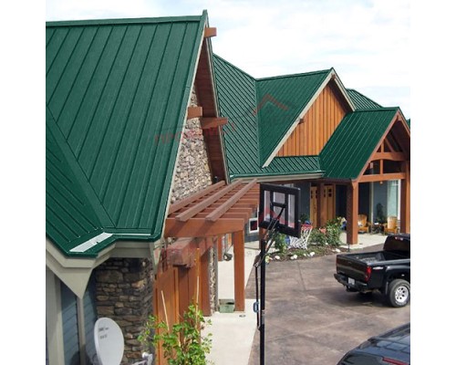 Кликфальц Pro Line 0,5 Atlas с пленкой на замках RAL 6005 зеленый мох